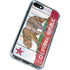 California Flag Light Wood iPhone SE (2nd & 3rd Gen) Clear Case