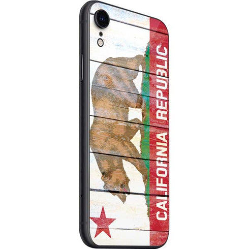 California Flag Light Wood iPhone SE (2nd & 3rd Gen) Skin