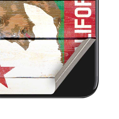 California Flag Light Wood iPhone SE (2nd & 3rd Gen) Skin