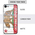 California Flag Light Wood iPhone SE (2nd & 3rd Gen) Skin