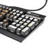 California Flag Light Wood K95 RGB PLATINUM Mechanical Gaming Keyboard Skin