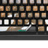 California Flag Light Wood K95 RGB PLATINUM Mechanical Gaming Keyboard Skin
