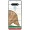 California Flag Light Wood LG Stylo 6 Clear Case