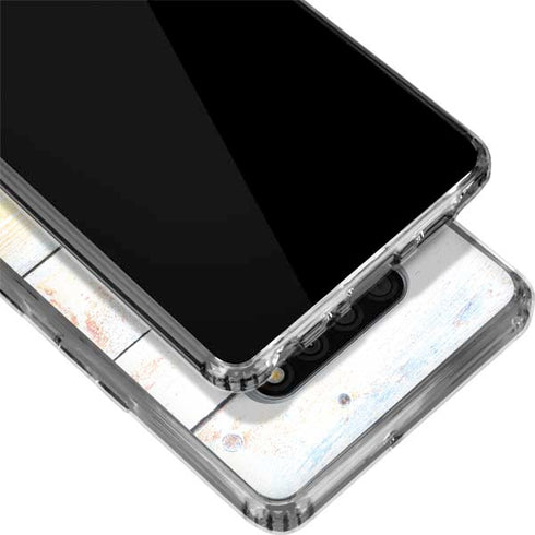 California Flag Light Wood LG Stylo 6 Clear Case