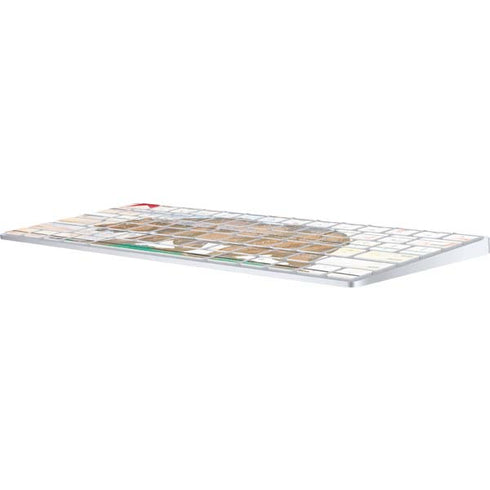 California Flag Light Wood Magic Keyboard Skin