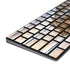 California Flag Light Wood Magic Keyboard with Numeric Keypad Skin
