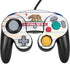 California Flag Light Wood Nintendo GameCube Controller Skin