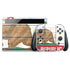California Flag Light Wood Nintendo Switch OLED (2021) Skin