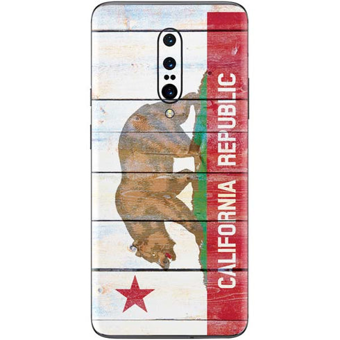 California Flag Light Wood OnePlus 7 Pro Skin
