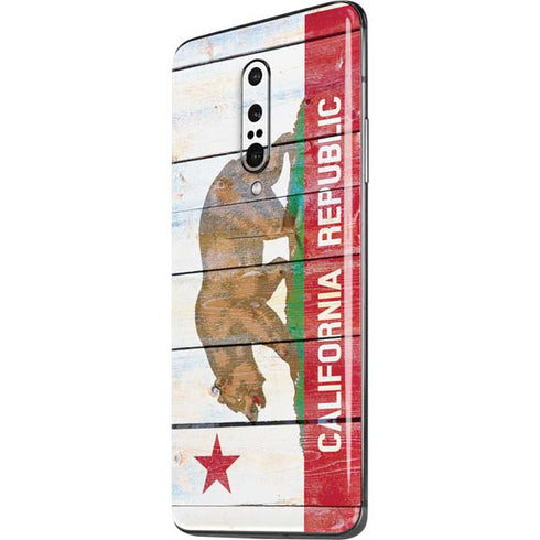 California Flag Light Wood OnePlus 7 Pro Skin