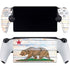 California Flag Light Wood PlayStation Portal Remote Player Skin