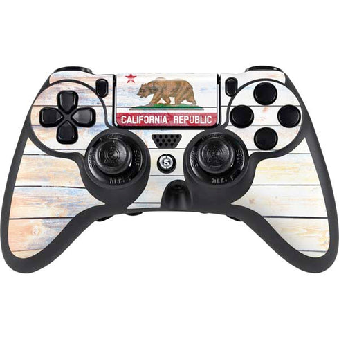 California Flag Light Wood PS4/PC SCUF Impact Controller Skin