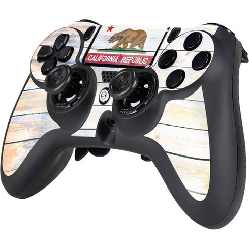 California Flag Light Wood PS4/PC SCUF Impact Controller Skin