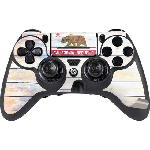 California Flag Light Wood PS4/PC SCUF Impact Controller Skin