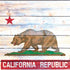 California Flag Light Wood PS4 Pro Bundle Skin