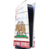 California Flag Light Wood PS5 Console Skin