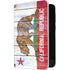 California Flag Light Wood Surface Duo Skin