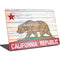 California Flag Light Wood Surface Laptop 4 15in Skin