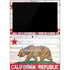 California Flag Light Wood Surface Pro 7 Skin