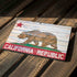 California Flag Light Wood Surface Pro 7 Skin