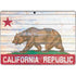 California Flag Light Wood Surface Pro 8 Skin