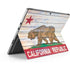 California Flag Light Wood Surface Pro 8 Skin
