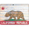 California Flag Light Wood Surface Pro 9 Skin
