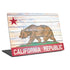 California Flag Light Wood Universal Laptop 13in (10.6 x 7.6in) Skin
