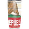 California Flag Light Wood Yeti 20oz Tumbler Skin