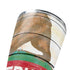 California Flag Light Wood Yeti 20oz Tumbler Skin