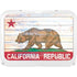California Flag Light Wood YETI Tundra 35 Hard Cooler Skin