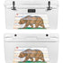 California Flag Light Wood YETI Tundra 65 Hard Cooler Skin