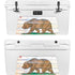 California Flag Light Wood YETI Tundra 75 Hard Cooler Skin