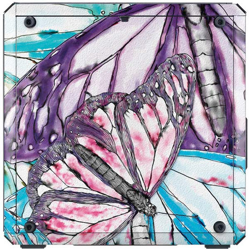 California Monarch Collage Cooler Master MasterBox Q300L Mini Tower Skin