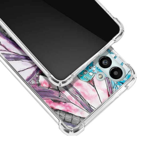 California Monarch Collage Galaxy A13 5G Clear Case