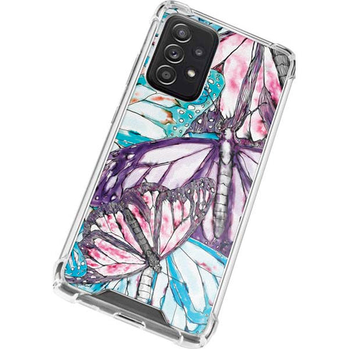 California Monarch Collage Galaxy A52 5G Clear Case