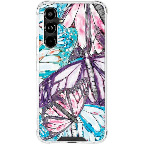 California Monarch Collage Galaxy A54 5G Clear Case