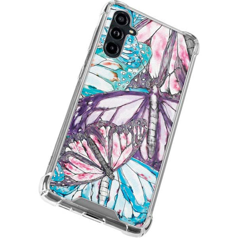 California Monarch Collage Galaxy A54 5G Clear Case