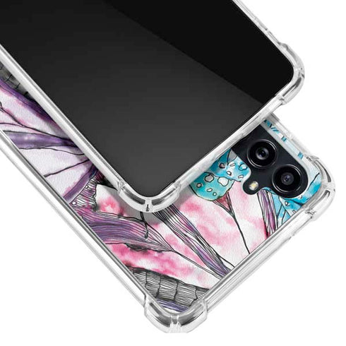 California Monarch Collage Galaxy A54 5G Clear Case