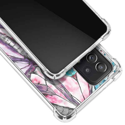 California Monarch Collage Galaxy A72 5G Clear Case