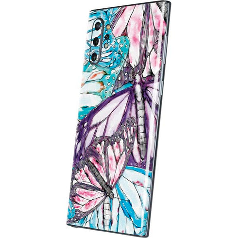 California Monarch Collage Galaxy Note 10 Plus Skin