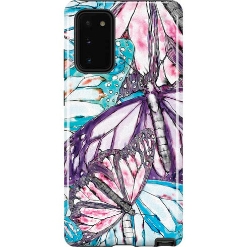 California Monarch Collage Galaxy Note20 5G Pro Case