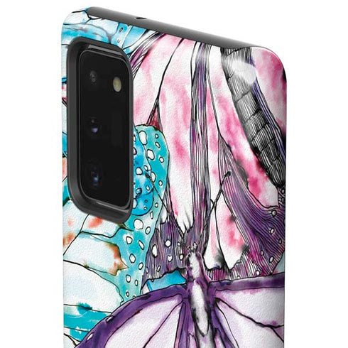 California Monarch Collage Galaxy Note20 5G Pro Case