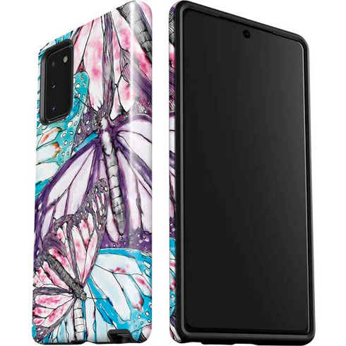 California Monarch Collage Galaxy Note20 5G Pro Case