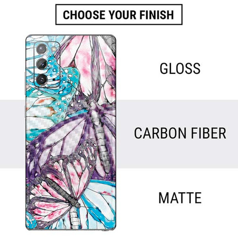 California Monarch Collage Galaxy Note20 5G Skin