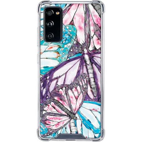 California Monarch Collage Galaxy S20 FE Clear Case