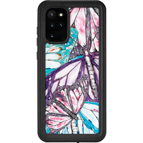 California Monarch Collage Galaxy S20 Plus Waterproof Case