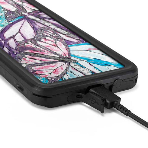 California Monarch Collage Galaxy S20 Plus Waterproof Case