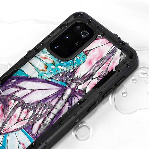 California Monarch Collage Galaxy S20 Plus Waterproof Case