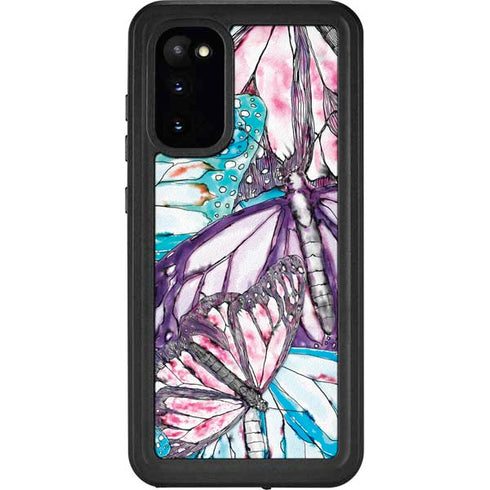 California Monarch Collage Galaxy S20 Waterproof Case